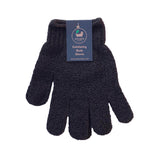 Exfoliating body gloves, blandade färger