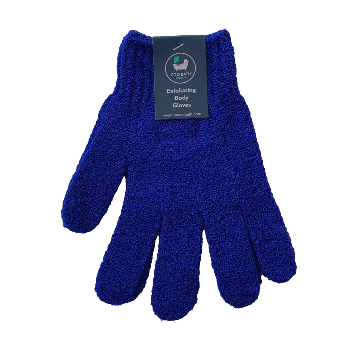 Exfoliating body gloves, blandade färger