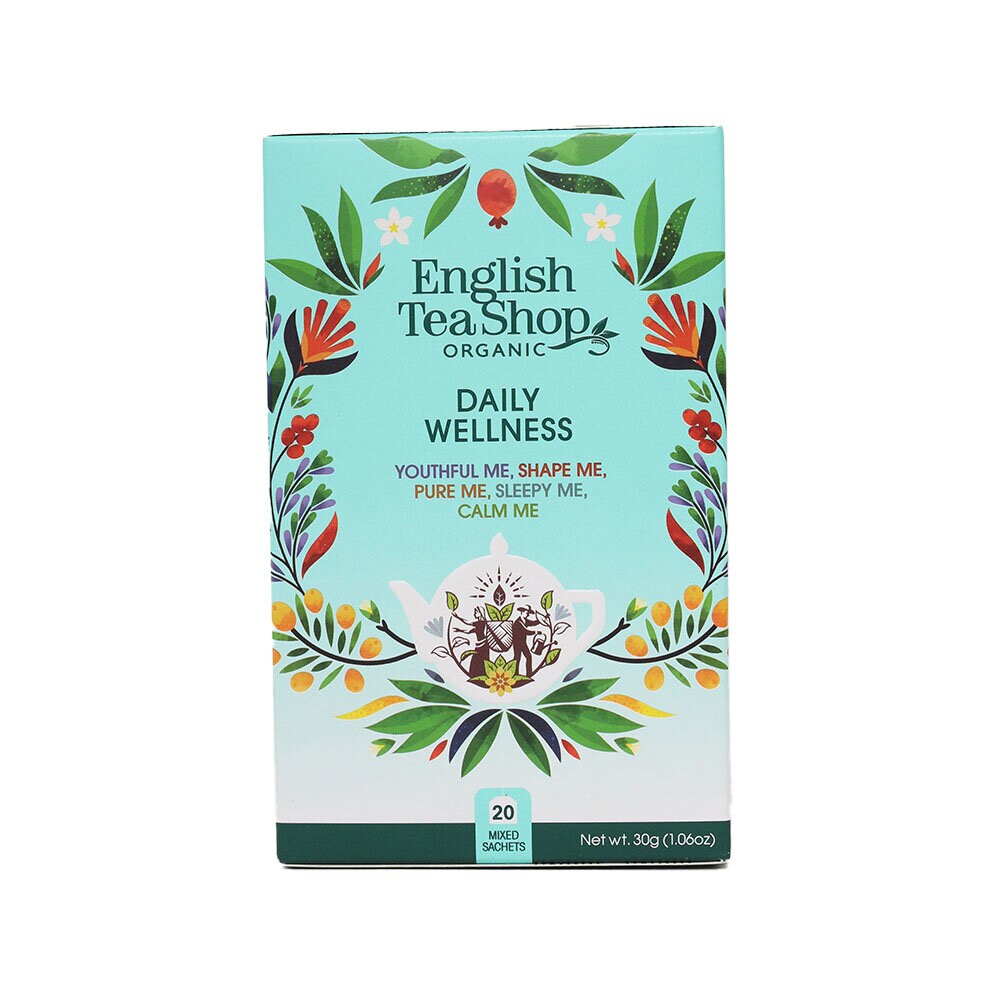 Te Daily Wellness 5 olika smaker 20 påsar