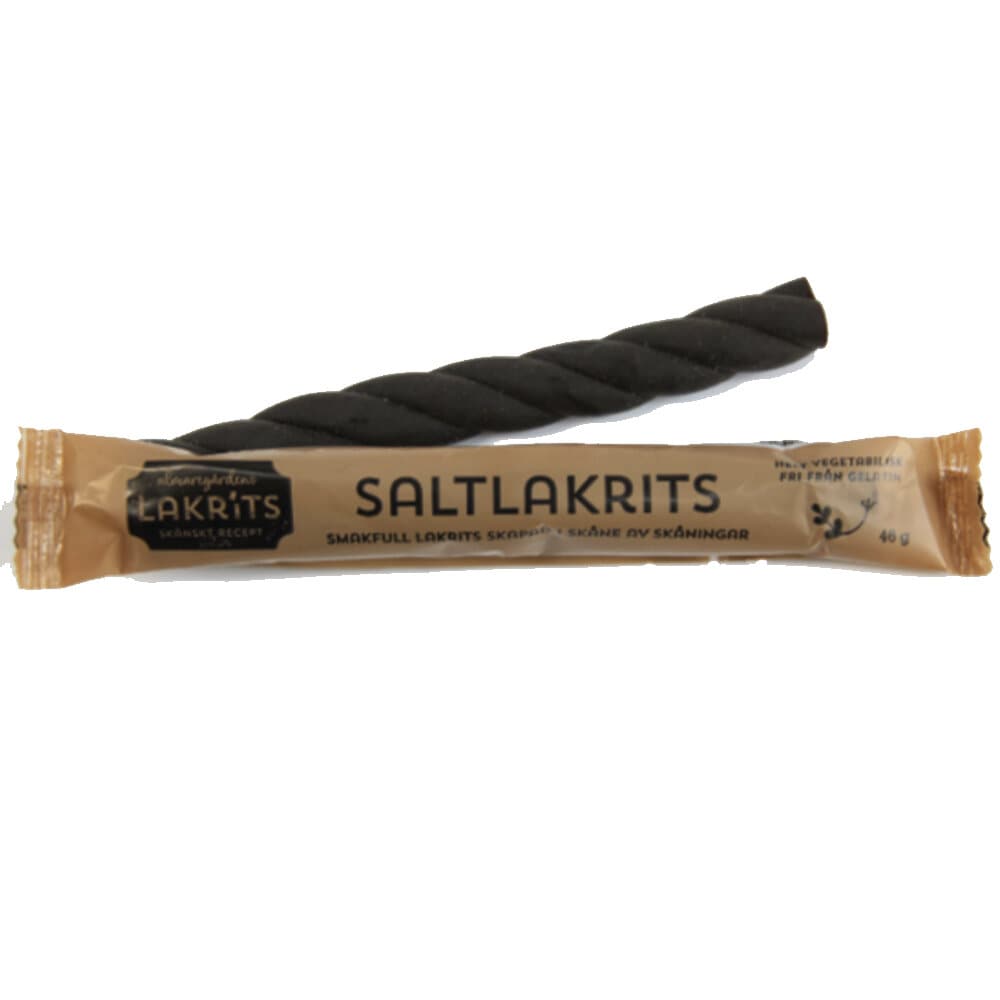 Lakritsstång Salt vegan 46g