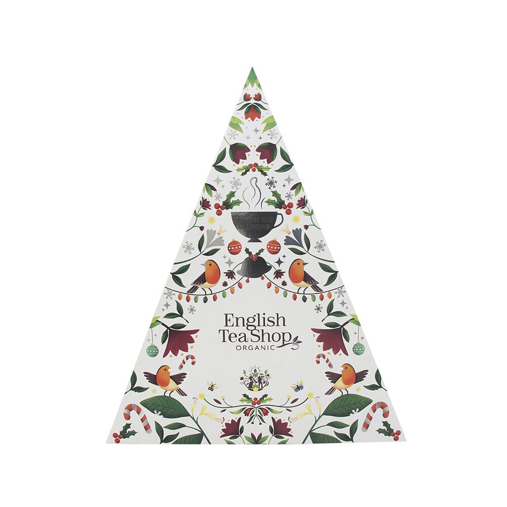 Adventskalender te triangular vit