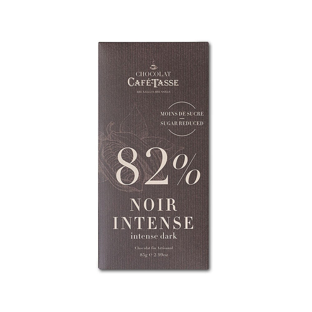 CT Intensiv mörk 82% choklad med låg sockerhalt 85g 12p