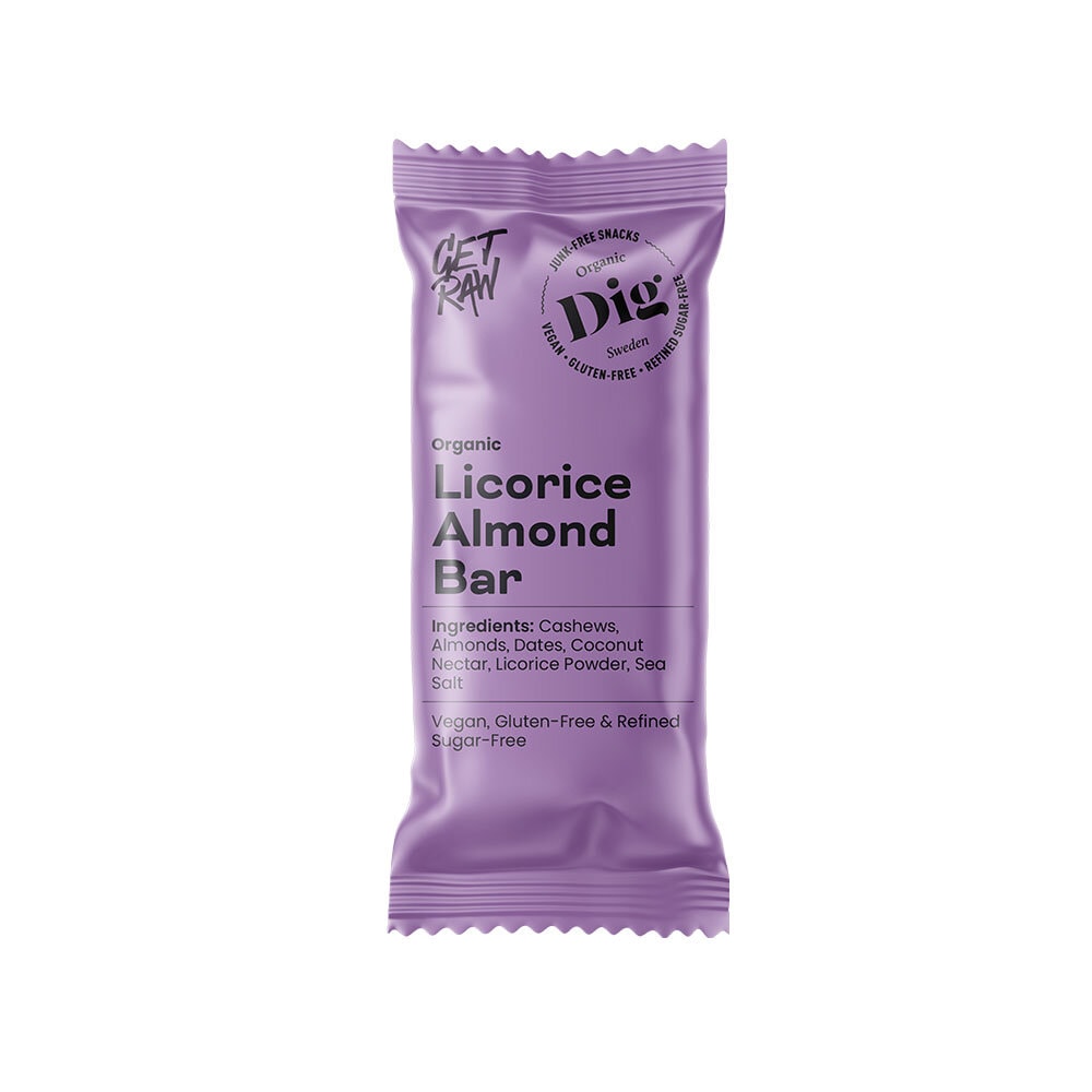 Organic Bar Licorice & Almond 42g