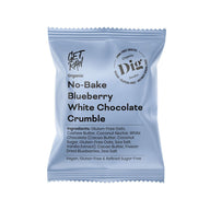 Organic No-Bake White Choc/Blueberry Crumble 35g