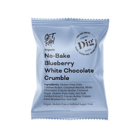 Organic No-Bake White Choc/Blueberry Crumble 35g