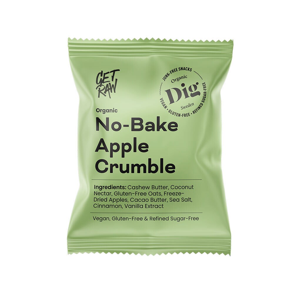 Organic No-Bake Apple Crumble 35g