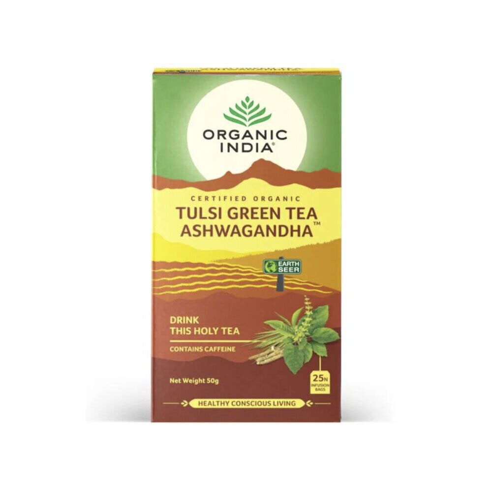 Tulsi Green Tea Ashwagandha 25 påsar