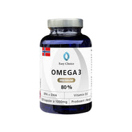 Omega 3 80% 120 kapslar