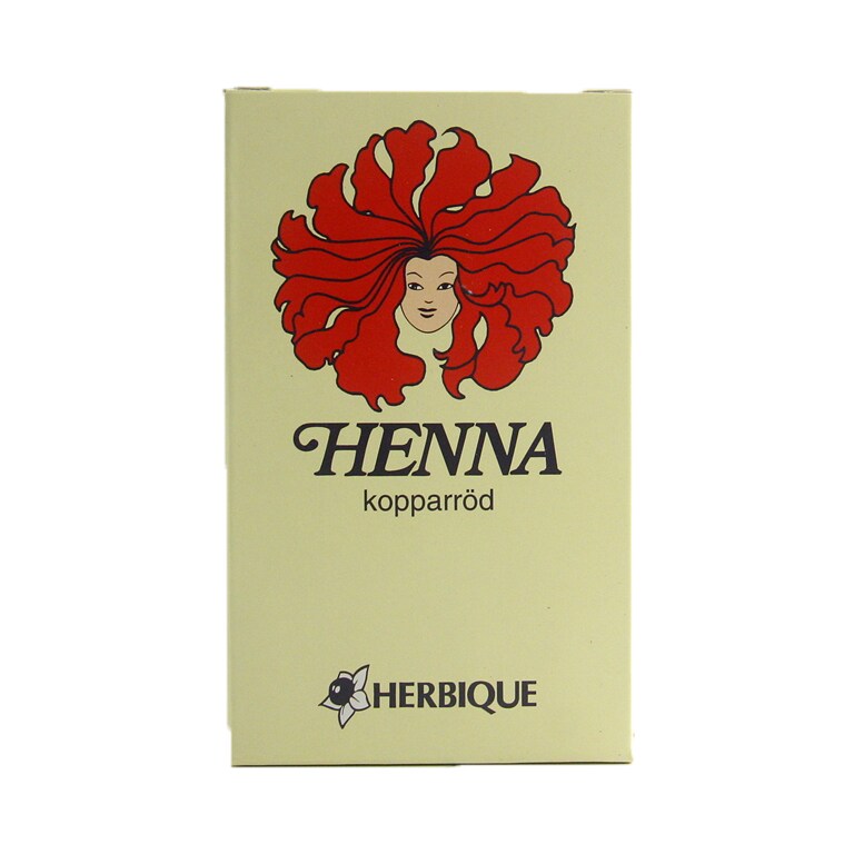 Henna pulver kopparröd 125g