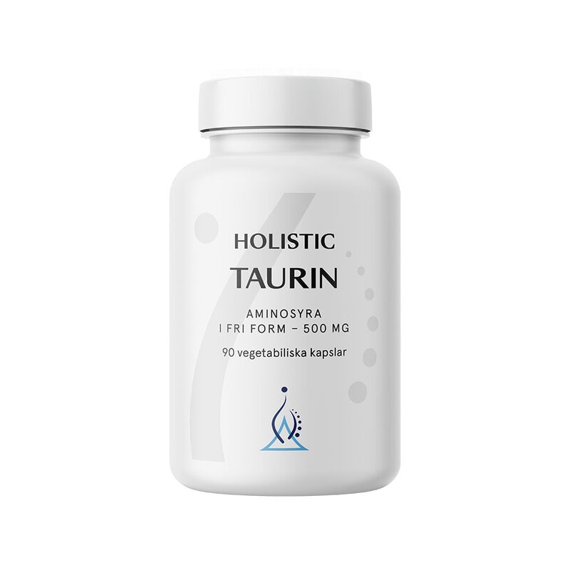 Taurin 500 mg 90 vegetabiliska kapslar
