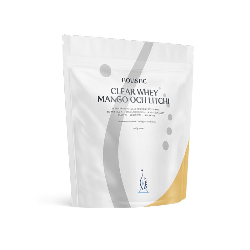 Clear Whey vassleproteinisolat mango och litchi 400g