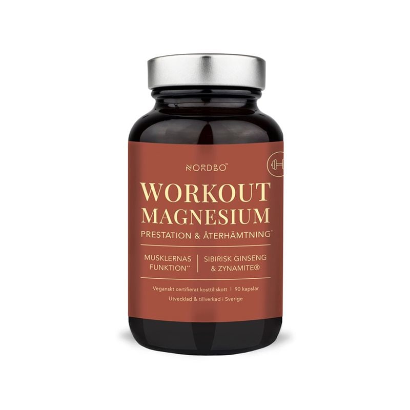 WorkOut Magnesium 90 kapslar
