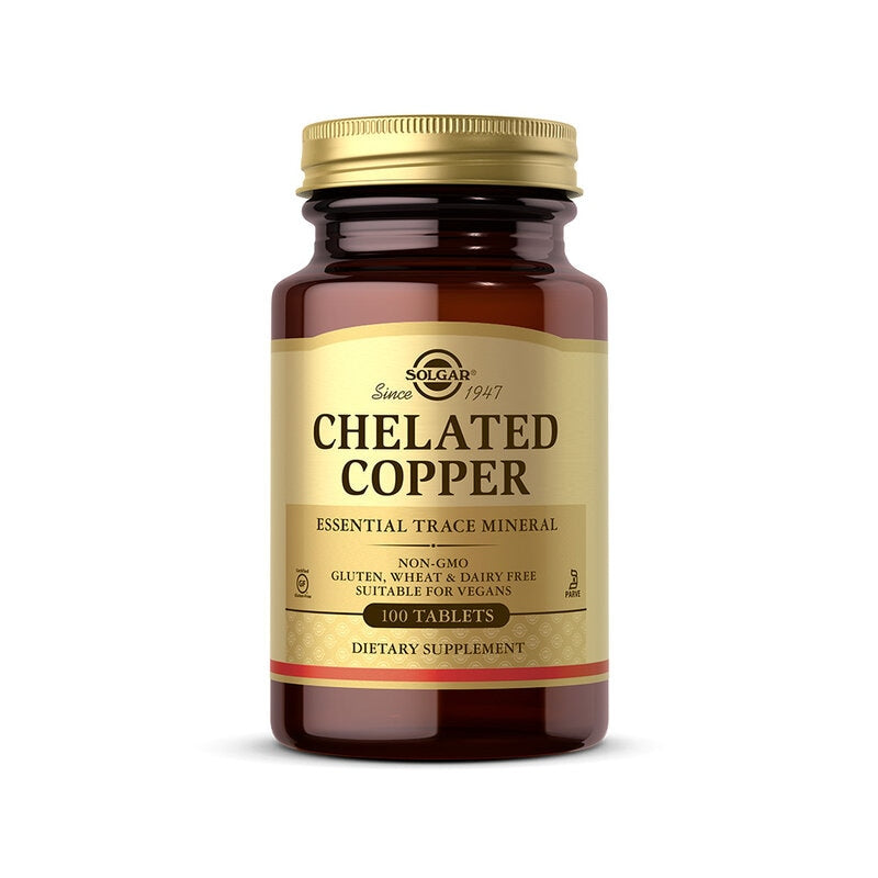 Chelated Copper 100 tabletter
