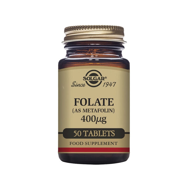 Folate 400 µg 50 tabletter