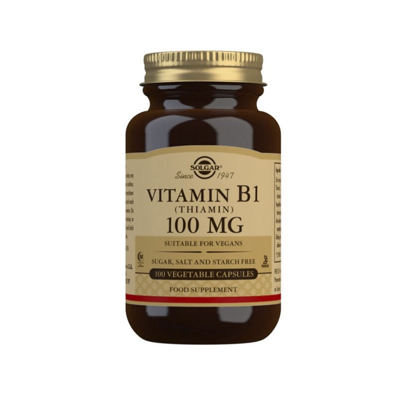 Vitamin B1 100 mg 100 kapslar
