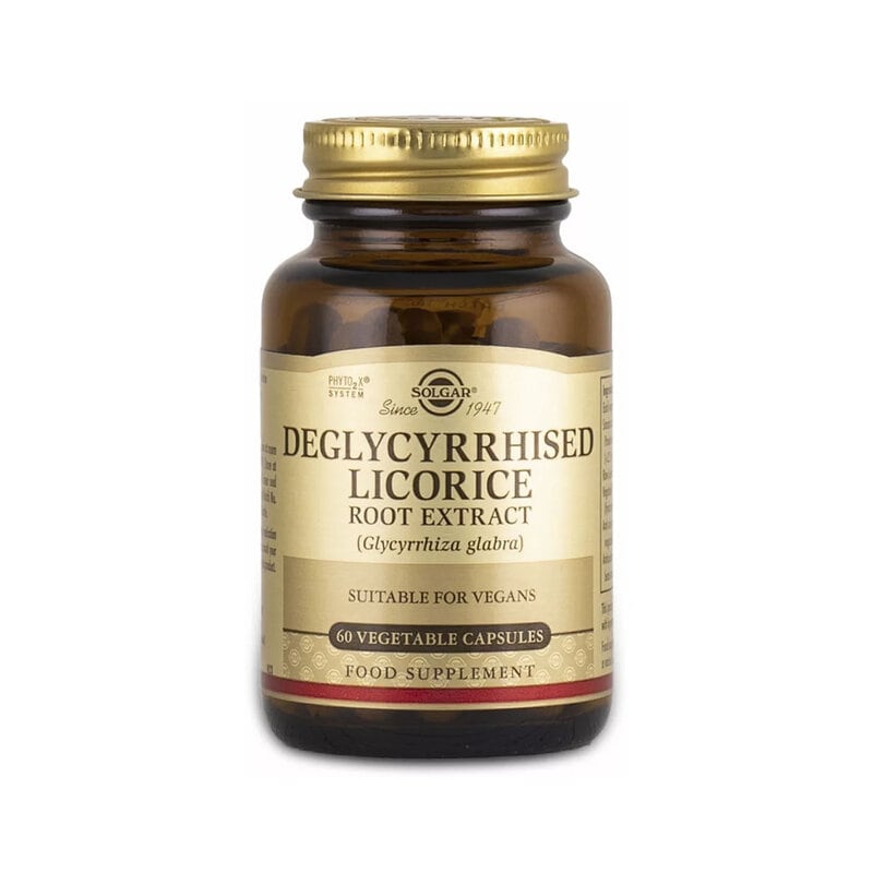 Deglycerised Licorice Root Extract 60 kapslar