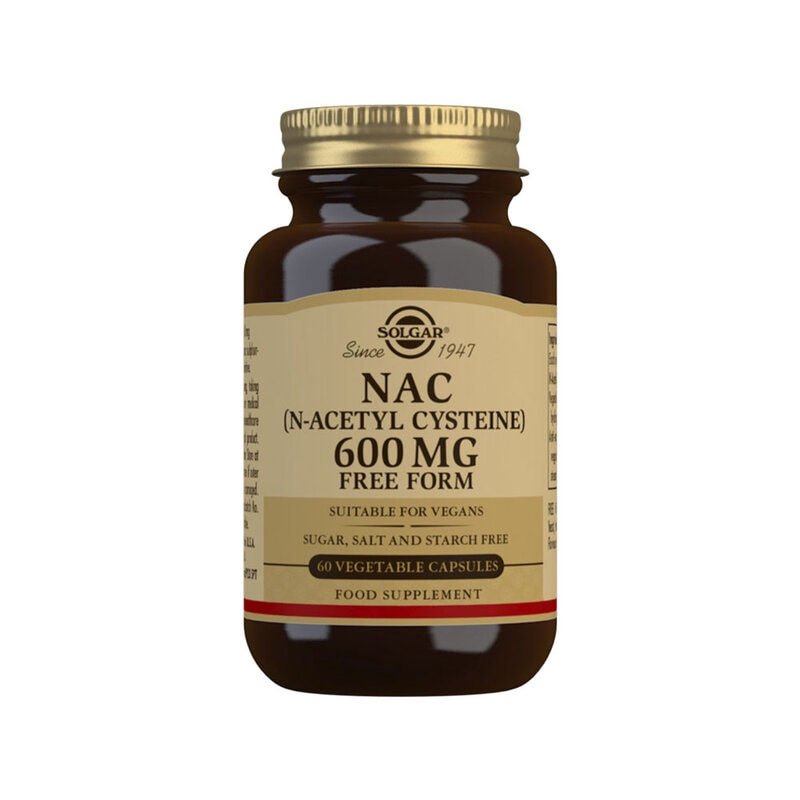 NAC (N-Acetyl L-Cysteine) 600 mg 60 kapslar