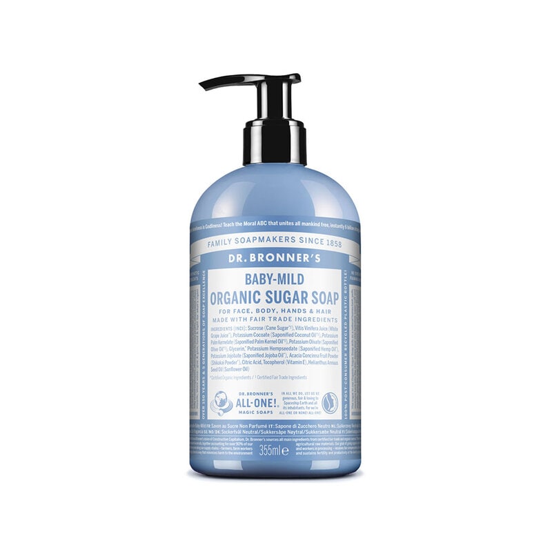Organic Sugar Soap Baby-Mild 355ml