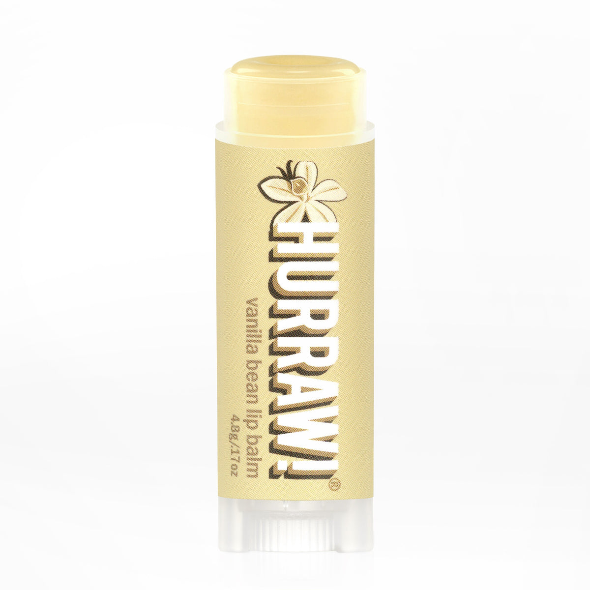 Hurraw Lip Balm Vanilla Bean 4,8g
