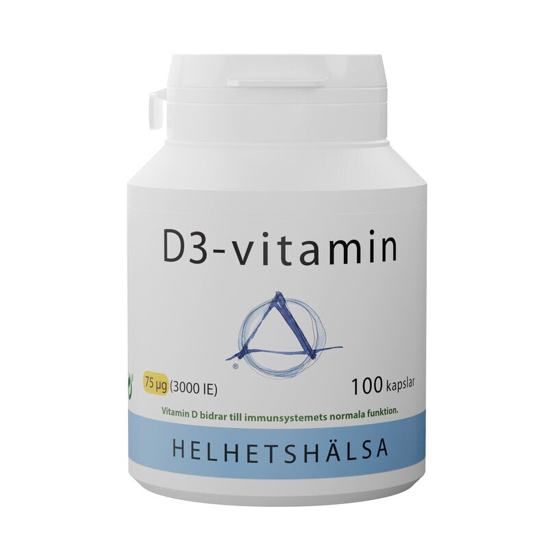 D-Vitamin 75 µg 100 kapslar