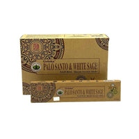 Palo Santo & White Sage ekologisk rökelse 15g