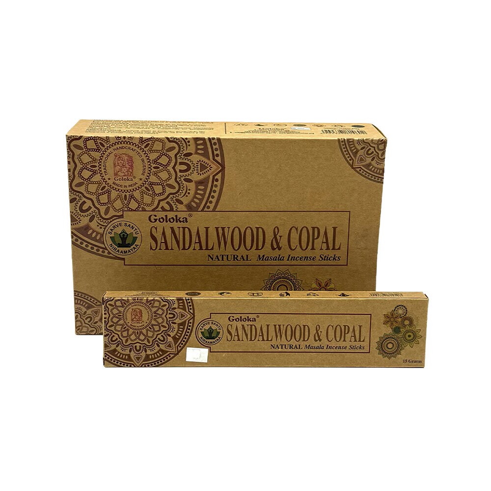 Sandalwood & Copal ekologisk rökelse 15g