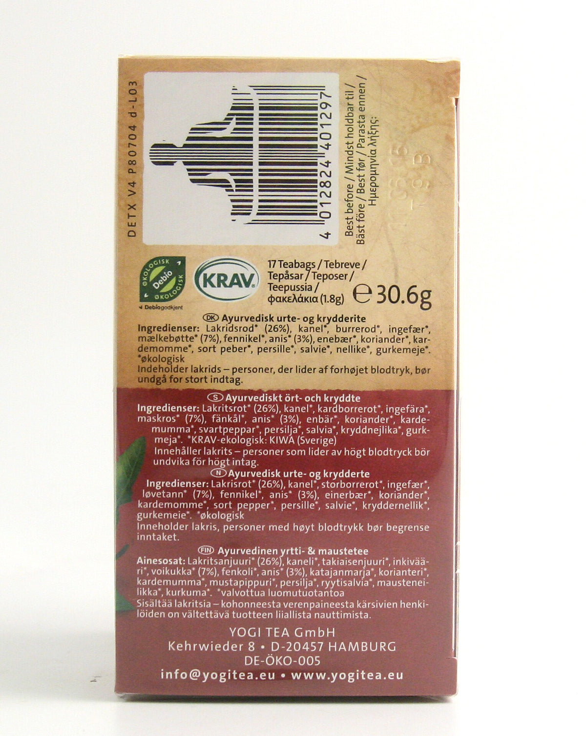 Te Feel Pure 17 påsar