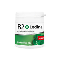 Vitamin B2 50 tabletter