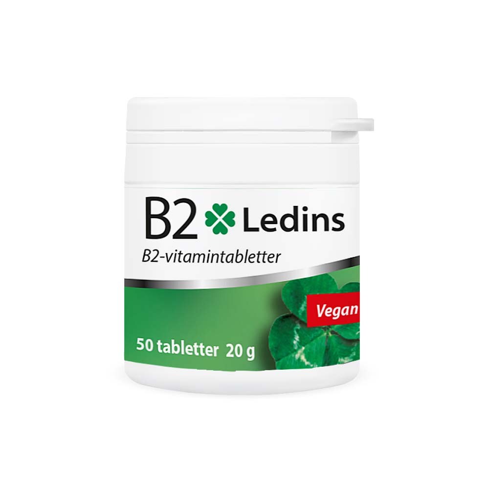 Vitamin B2 50 tabletter