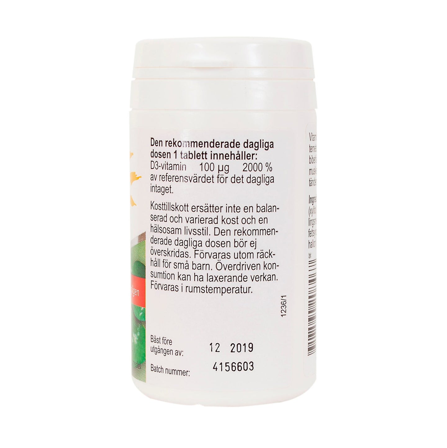 D-Vitamin 100 µg 90 tabletter