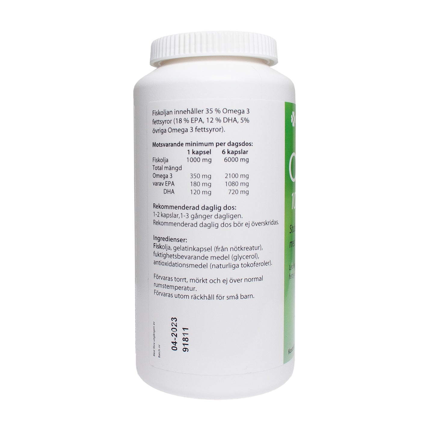 Omega-3 1000mg 120 kapslar