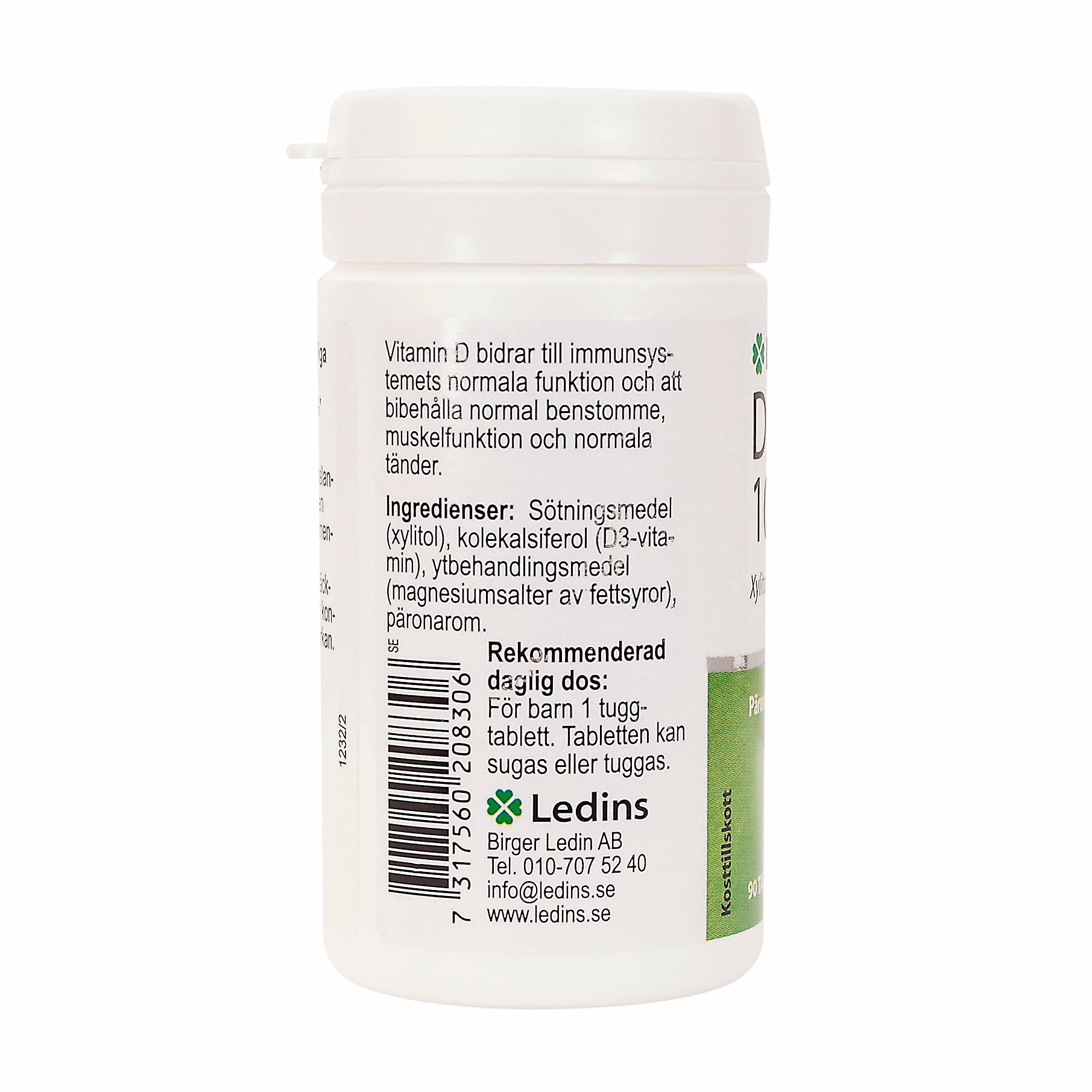 D-Vitamin Kids 10ug 90 tabletter
