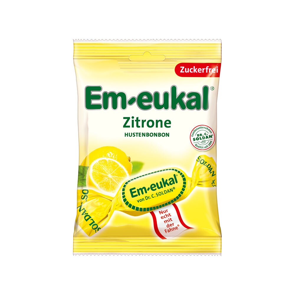 Citron Halstabletter 75g sockerfri