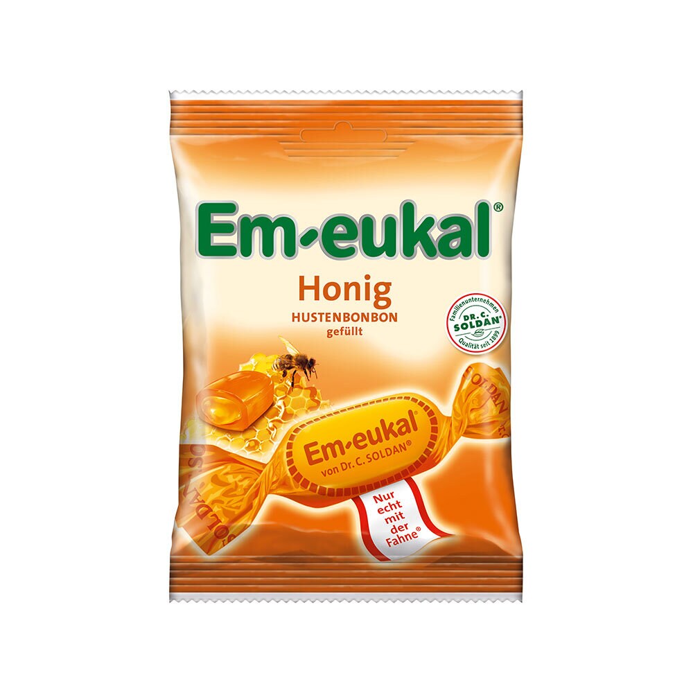 Honung Fyllda Halstabletter 75g