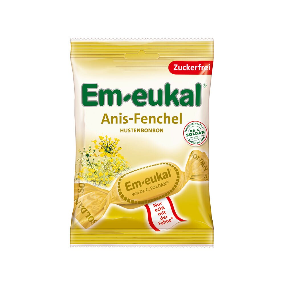Anis-Fänkål Halstabletter 75g sockerfri