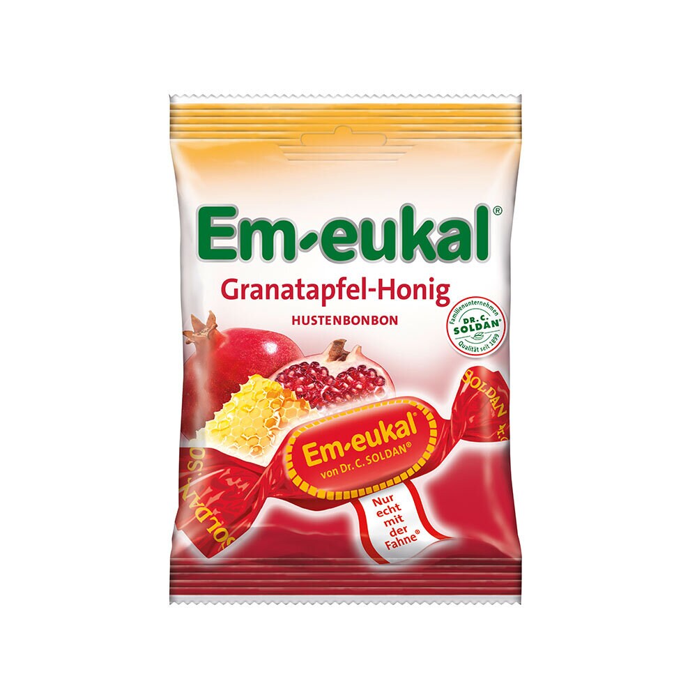 Granatäpple-Honung Halstabletter 75g