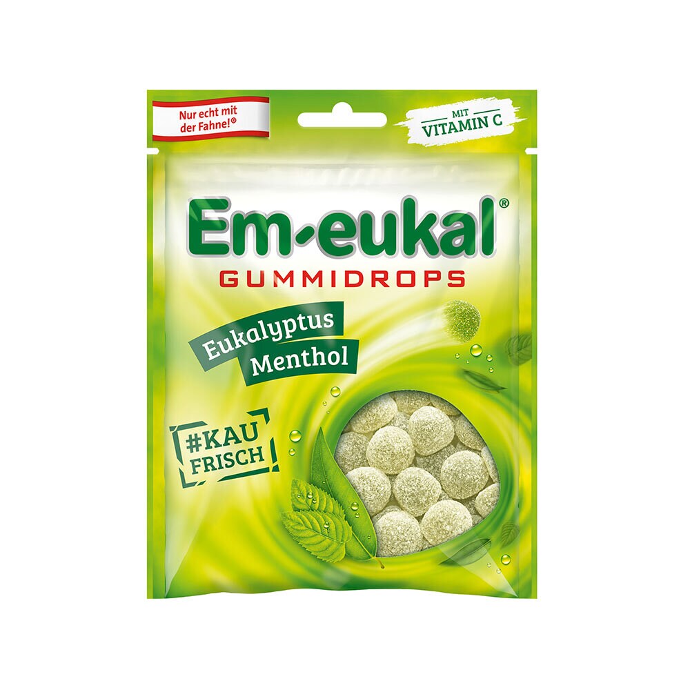 Gummidrops Eukalyptus Mentol 90g