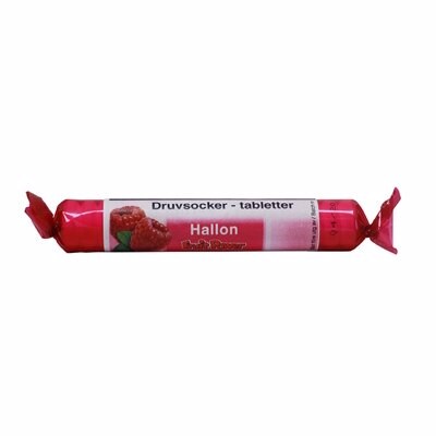 Druvsocker Hallon 17 tabletter