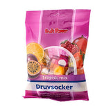 Druvsocker tropisk-mix påse 75g