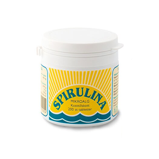 Spirulina 200 tabletter
