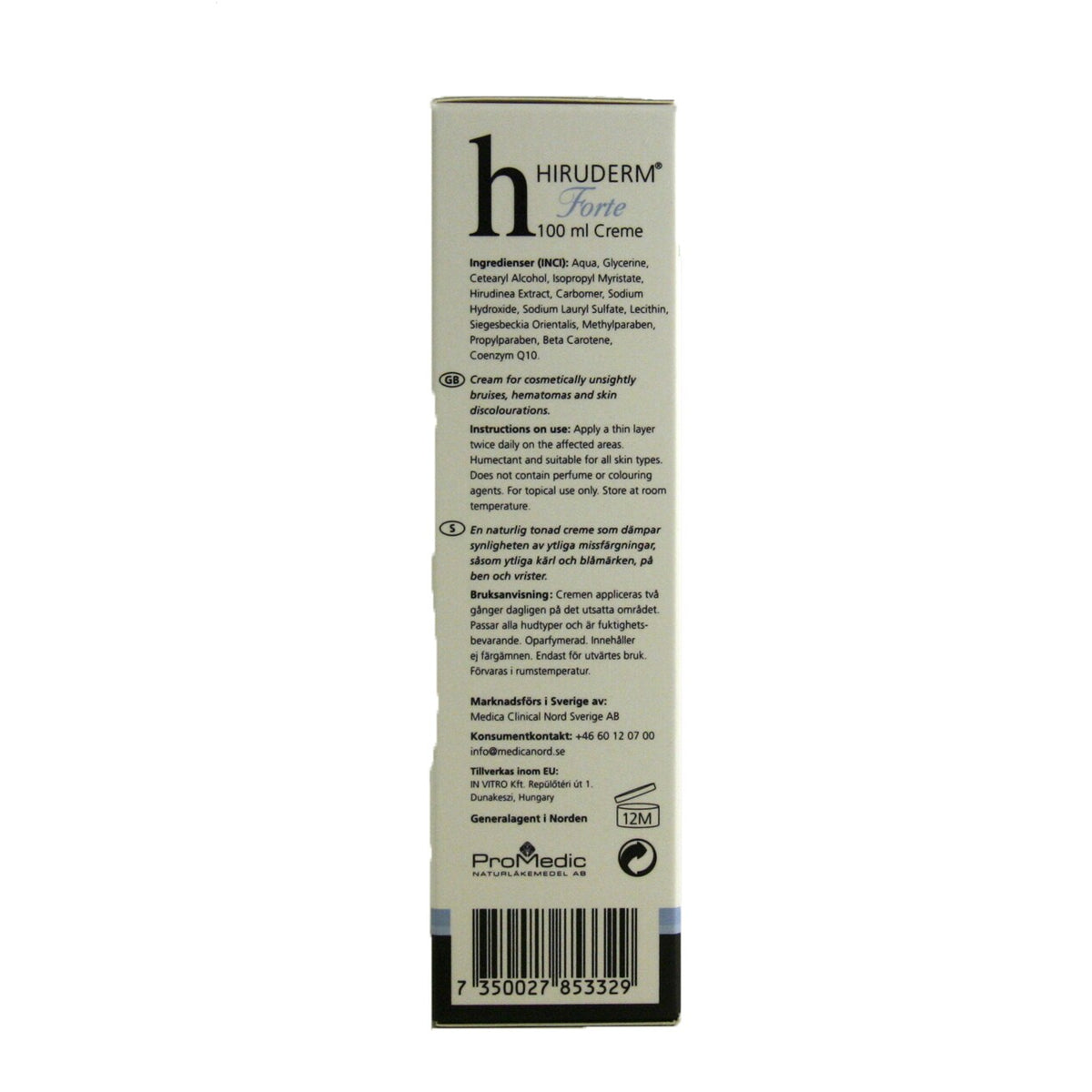Hiruderm Forte 100ml