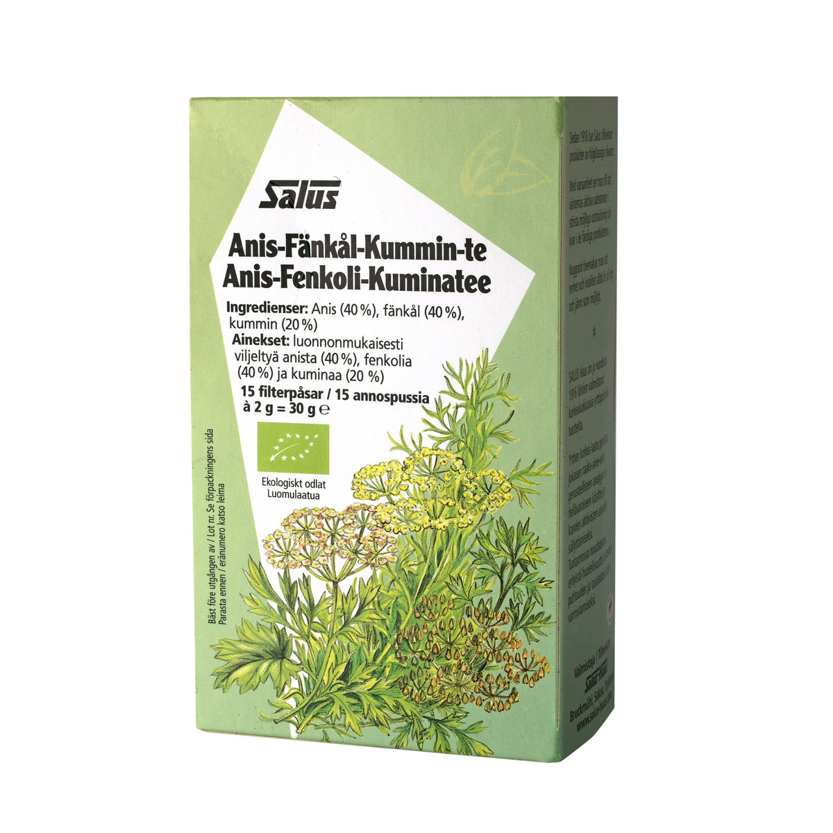 Anis-fänkål-kumminte 15 p