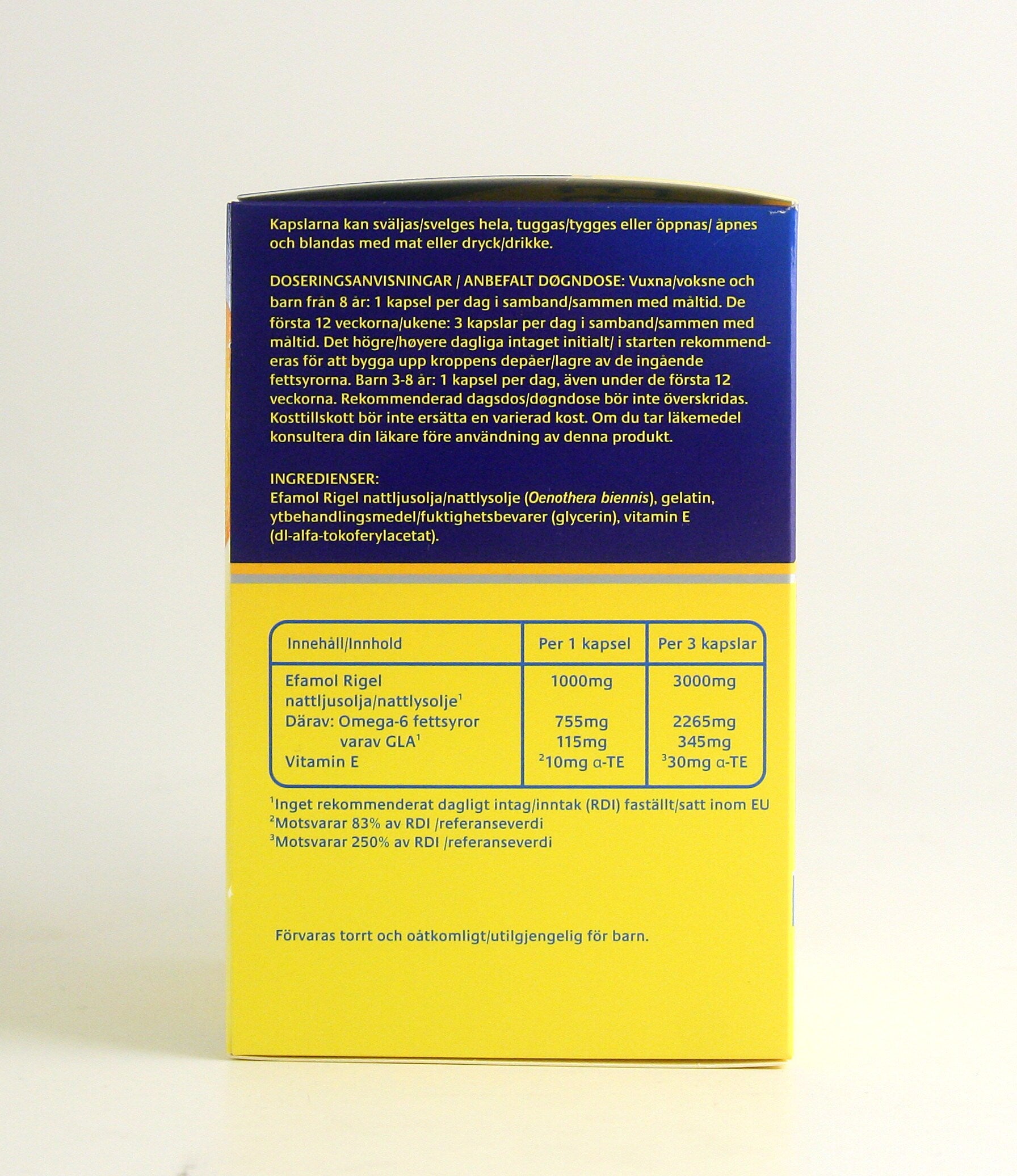 Efamol rigel 120 kapslar