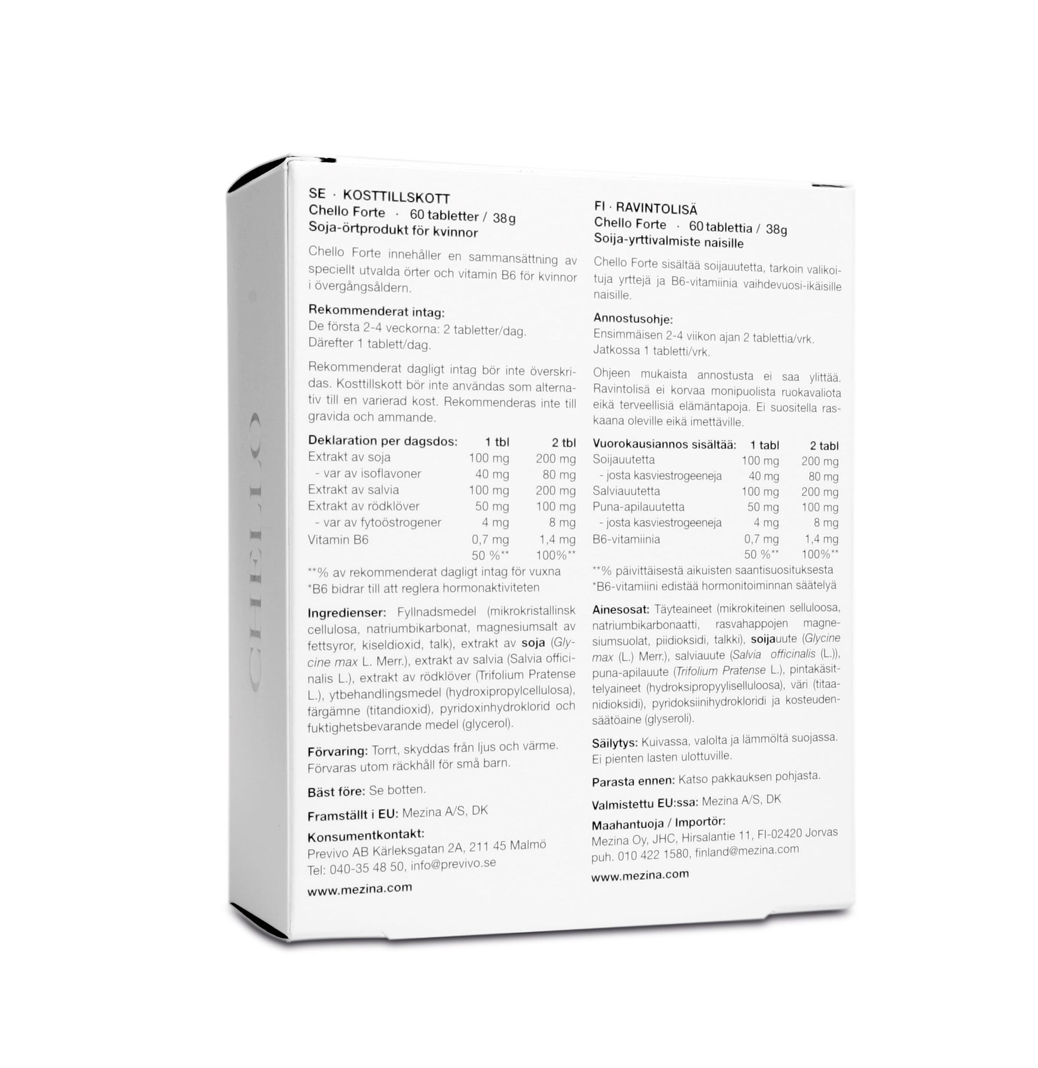 Chello Forte B6 60 tabletter