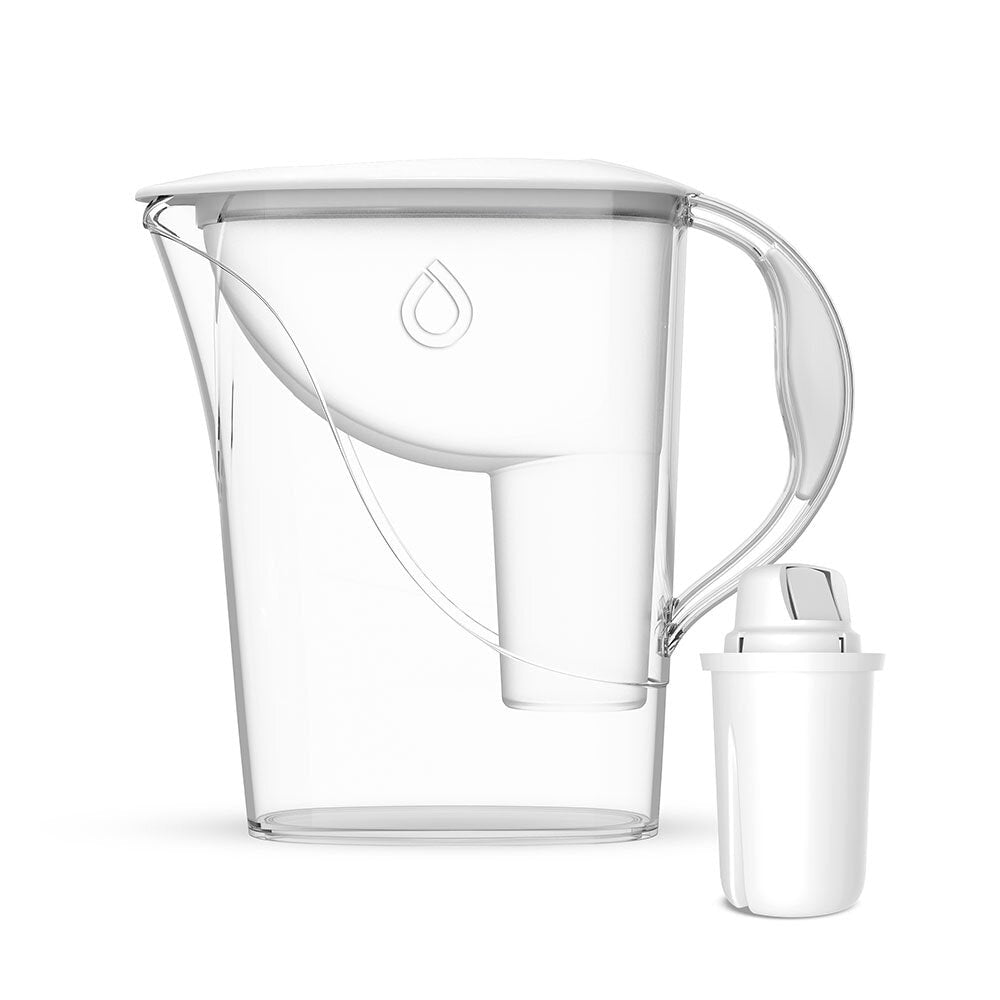 Vattenfilter kanna 2,4 L Vit