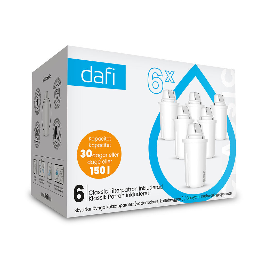 Filterpatroner 6-pack