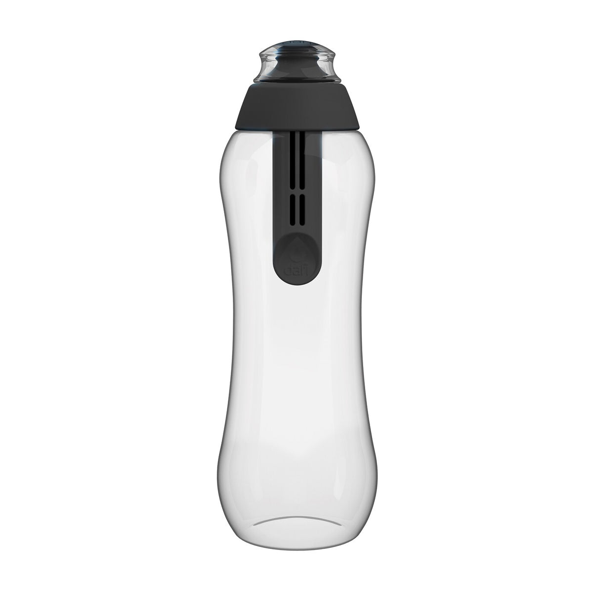 Vattenfilter Sportflaska Antracitgrå 500 ml