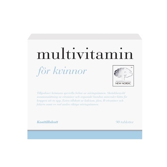 Multivitamin för kvinnor 90 tabletter