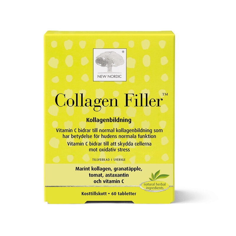Skin Care Collagen Filler 60 tabletter