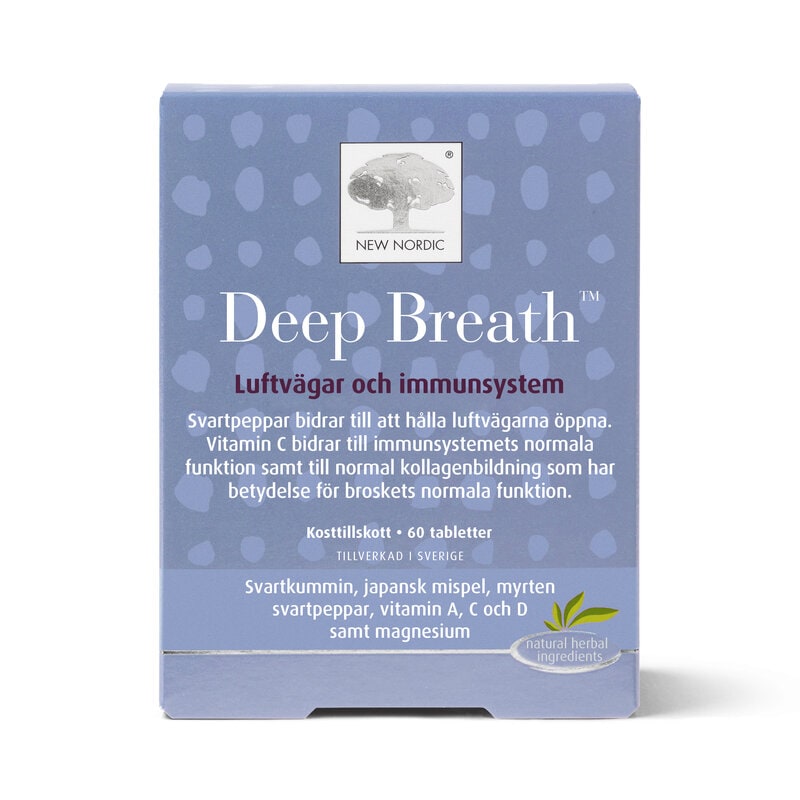 Deep Breath 60 tabletter